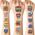 180PCS - 6 7 Temporary Tattoos, 6 7 Birthday Decorations, 67 Valentines Gift, Drip Baseball Temporary Tattoos, Ice Cream Drip Party Decorations, Baseball Drip Party Gift 15 Sheets 60 Styles
