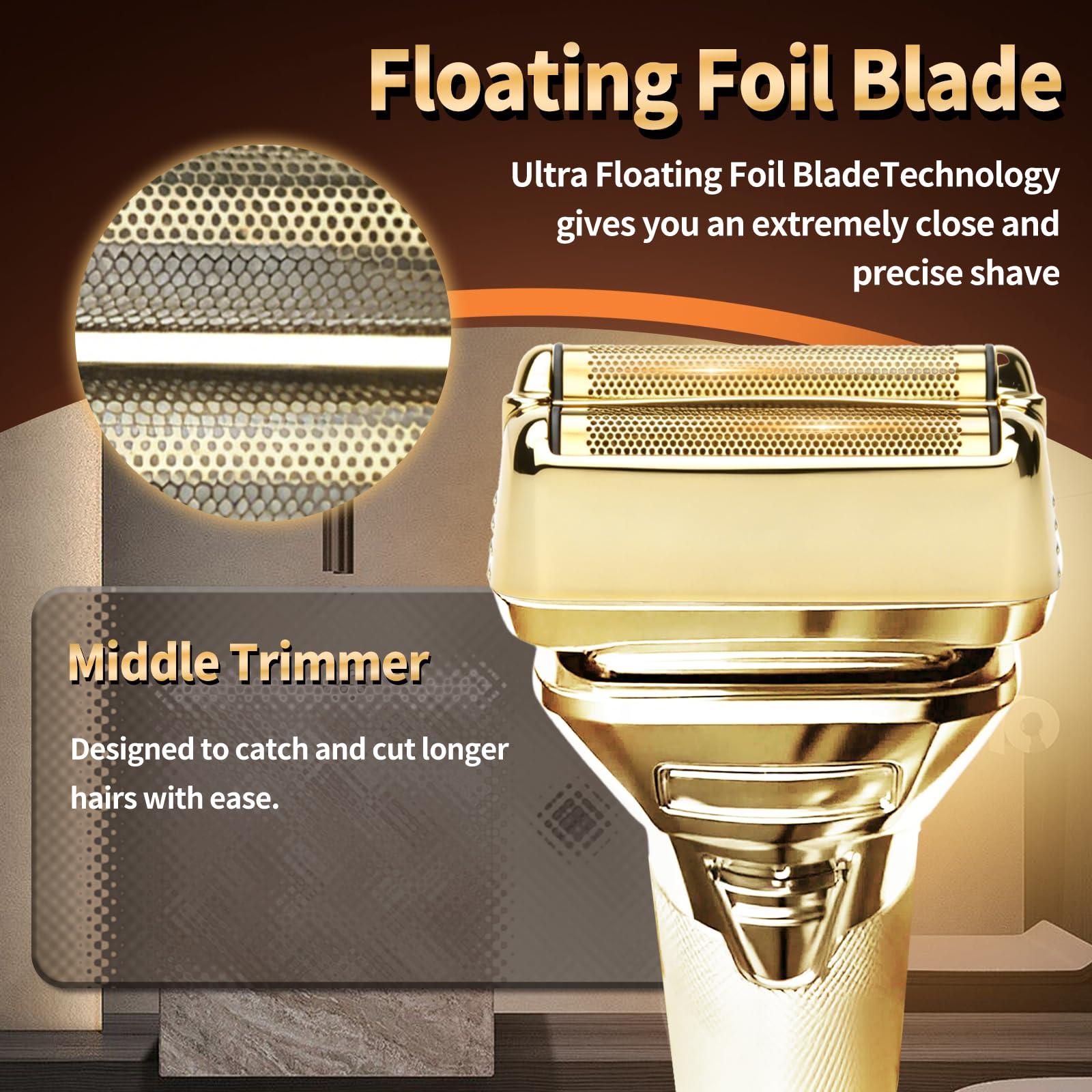 Double Replacement Foil for BaBylissPRO FXONE BlackFX Foil Stick Shaver