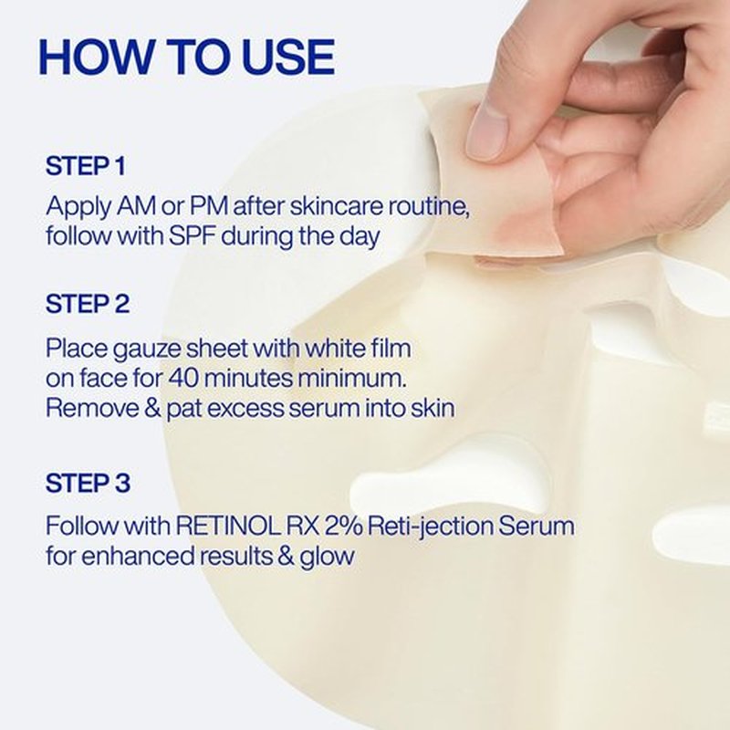 IOPE Expert Retinol Serum Gel Mask - High-Performance Hydrogel for Firming & Radiance - Intensive Anti-Aging Treatment