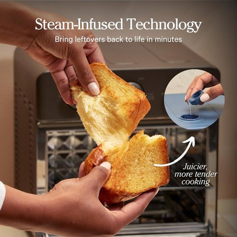 Our Place Large Wonder Oven - 6-in-1 Stainless Steel Air Fryer Toaster Oven Combo | 31.7 QT, Spice
