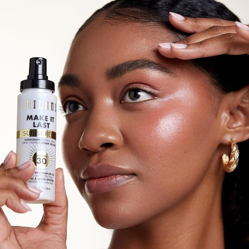 Milani Sunscreen Setting Spray - SPF 30 Face Primer with Antioxidant Protection | 2.02 Fl. Oz