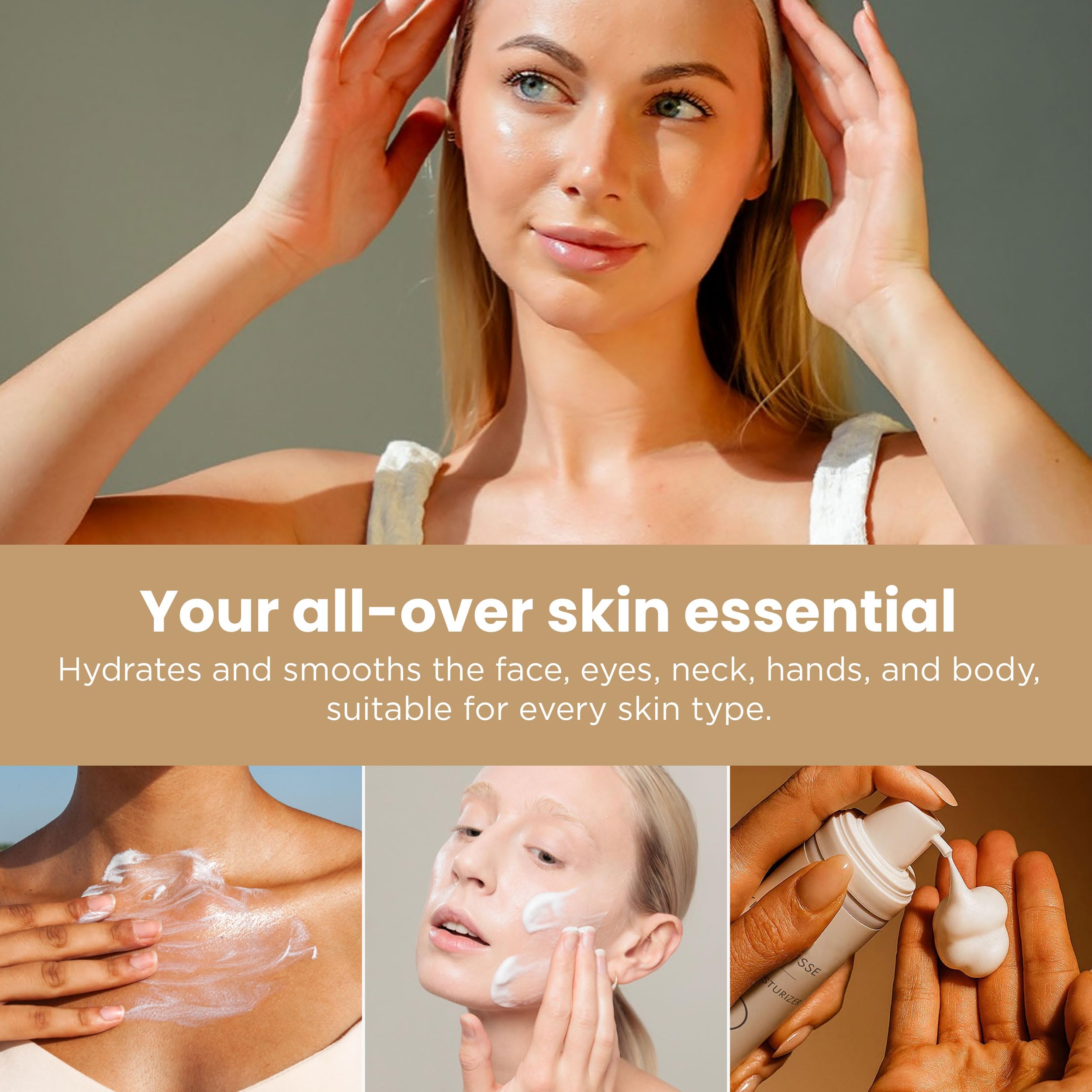 CO2Lift Carboxy Mousse Moisturizer - 50g Advanced Hydrating Anti-Aging Formula With 3 Types of Vitamin C for Even Skin Tone and Long-Lasting Moisture