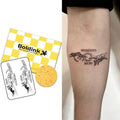 Boldink Temporary Tattoos,Semi Permanent Tattoos,15 Days Long Lasting Tattoo Stickers,Waterproof and Anti-reflective,Unique Design(Memento Mori Hand)