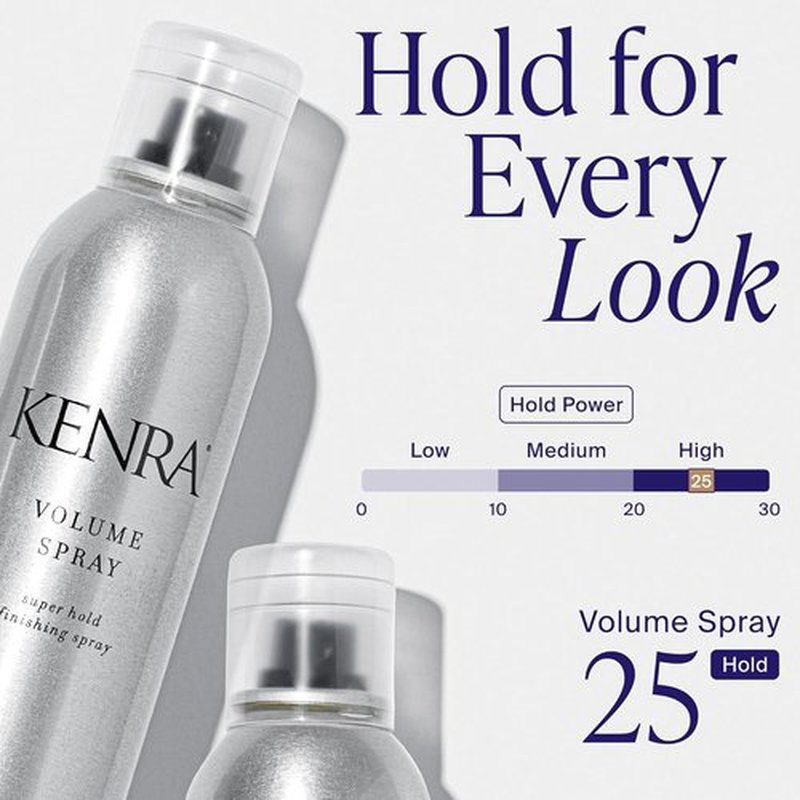 Kenra Professional Volume Spray 25 - Super Hold Hairspray for All Hair Types | Flake-Free & Fast-Drying