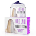 Bold Uniq Purple Hair Mask - Toner for Blonde & Gray Hair - Eliminate Yellow Tones & Nourish - 6.76oz