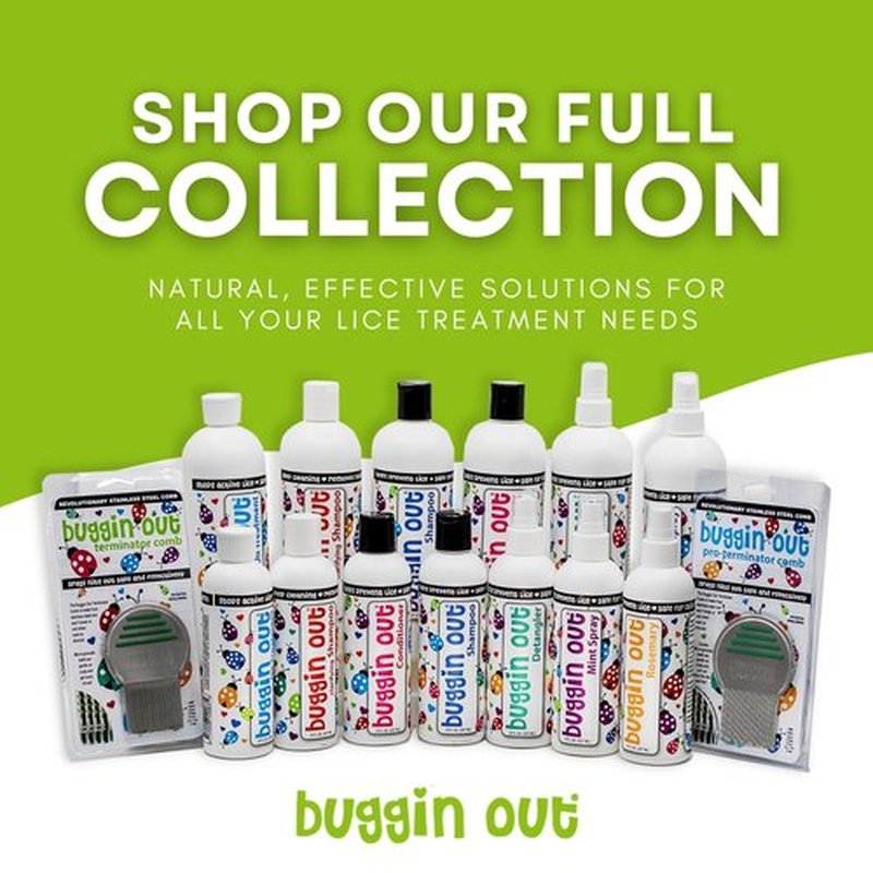 buggin out 100% Dimethicone Oil for Lice Care | Safe for Kids & Adults | Designed for 1-2 Applications | Effective & Trustworthy | 8oz