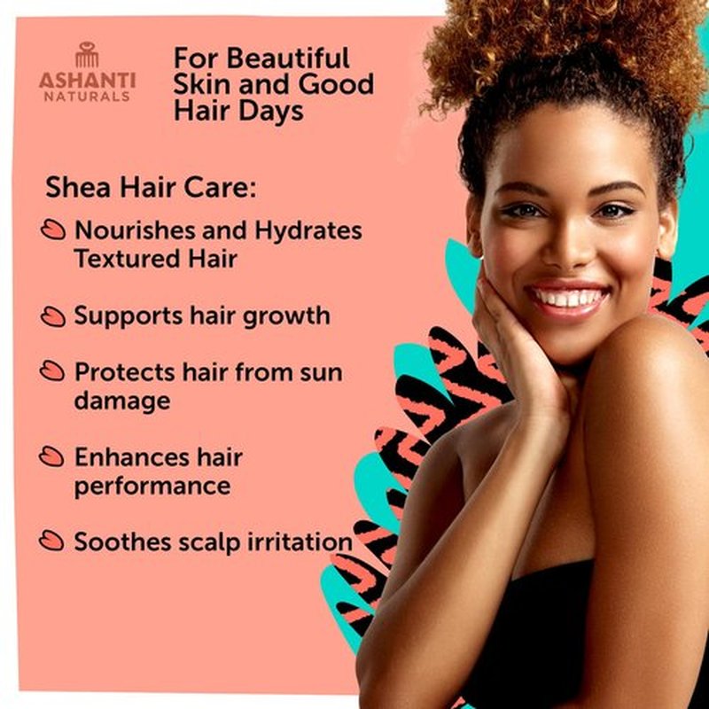 Ashanti Naturals Bouffants & Broken Hearts Creamy White Shea Butter Body Butter | Grade A, 100% Natural African Raw Shea Butter for Dry Skin, Face and Hair (15oz)