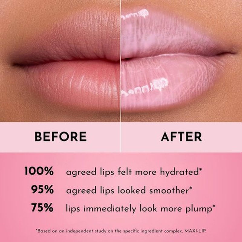 Lawless Forget The Filler Lip Plumping Gloss - Strawberry Milkshake | Volumizing & Hydrating Formula 0.11 oz