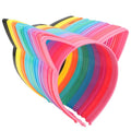 Exacoo 36Pcs Cat Ears Headbands Plastic Taylor Party Decorations Kitty Headbands for Girls Gabby Party Favors Birthday Supplies for Women Halloween Hair Accessories Hair Hoops