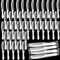 Chengu 200 Pcs Disposable Combs in Bulk Individually Wrapped Pocket Hair Combs Long Handle for Family, House Guest Hotel, Travel, Homeless, Shelter, Nursing, Charity(White)