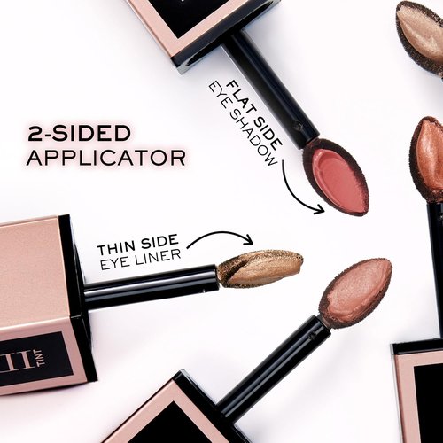Lancôme Idôle Tint Long Wear Liquid Eyeshadow & Eyeliner - Versatile Multi-Use Makeup in Shimmery & Matte Finishes - Buildable Color for Up to 16 Hours