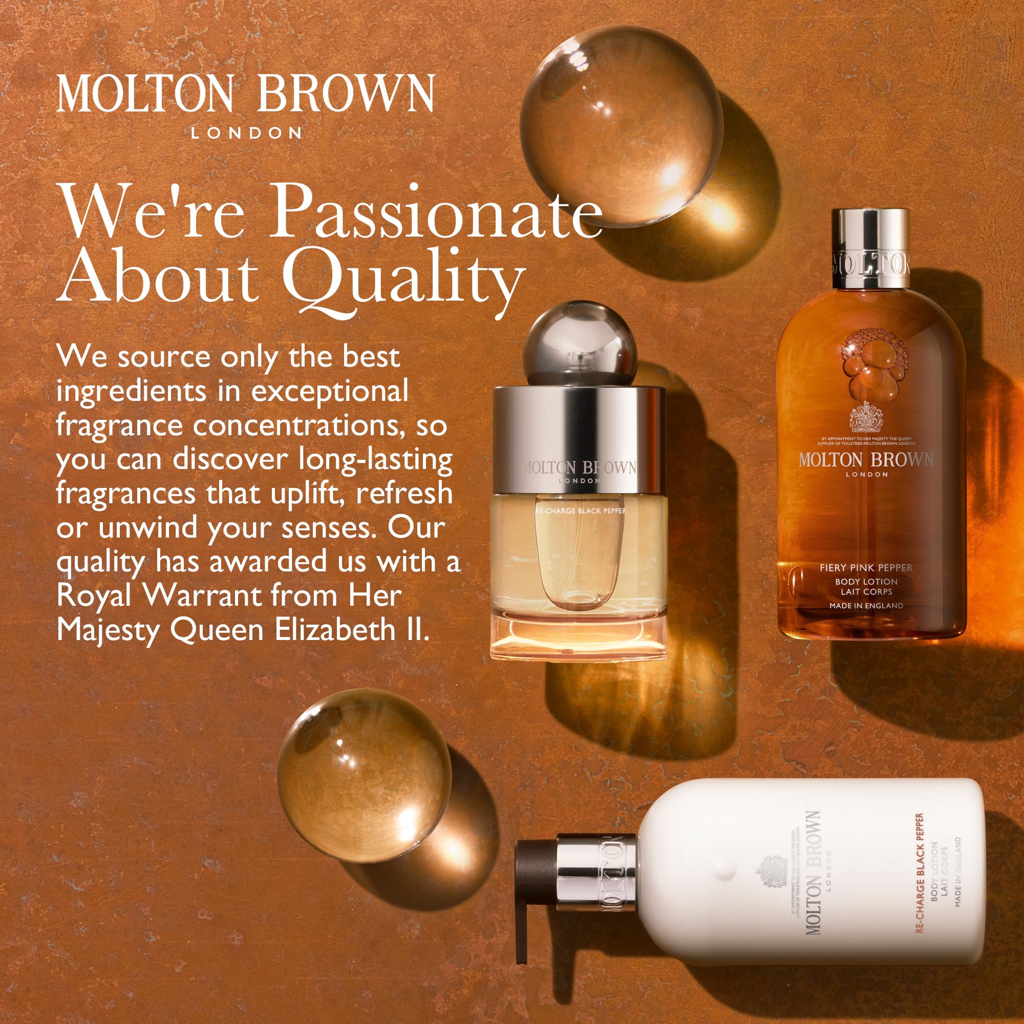Molton Brown Re-Charge Black Pepper Body Wash 10 fl. oz.