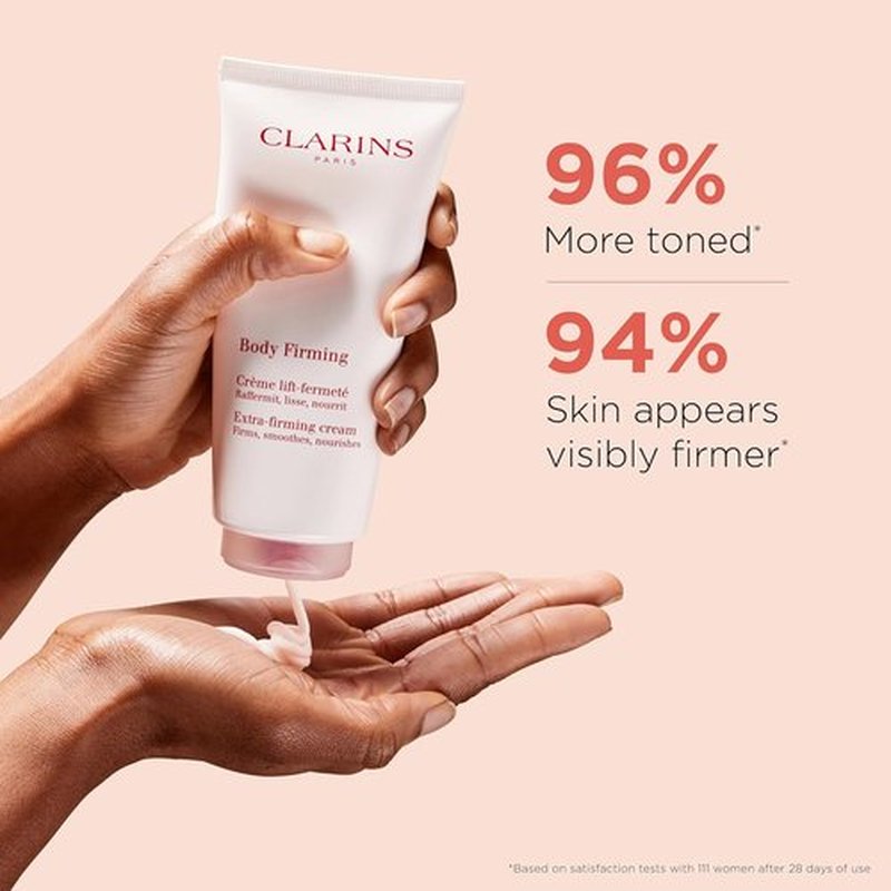 Clarins Tonic Body Treatment Oil & Extra-Firming Body Cream Bundle | Stretch Mark Oil & Cream for Pregnancy