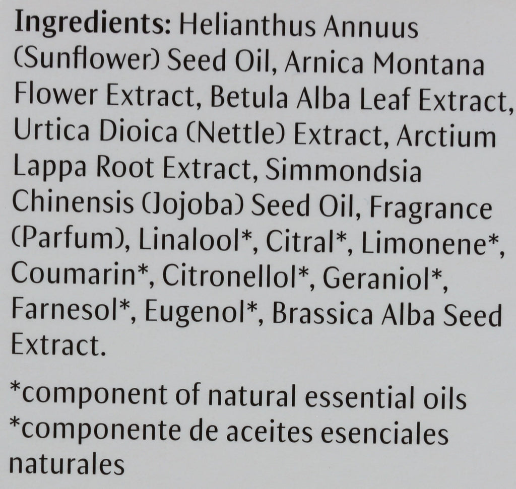 Dr. Hauschka Birch Arnica Energizing Body Oil, 2.5 Fluid Ounce