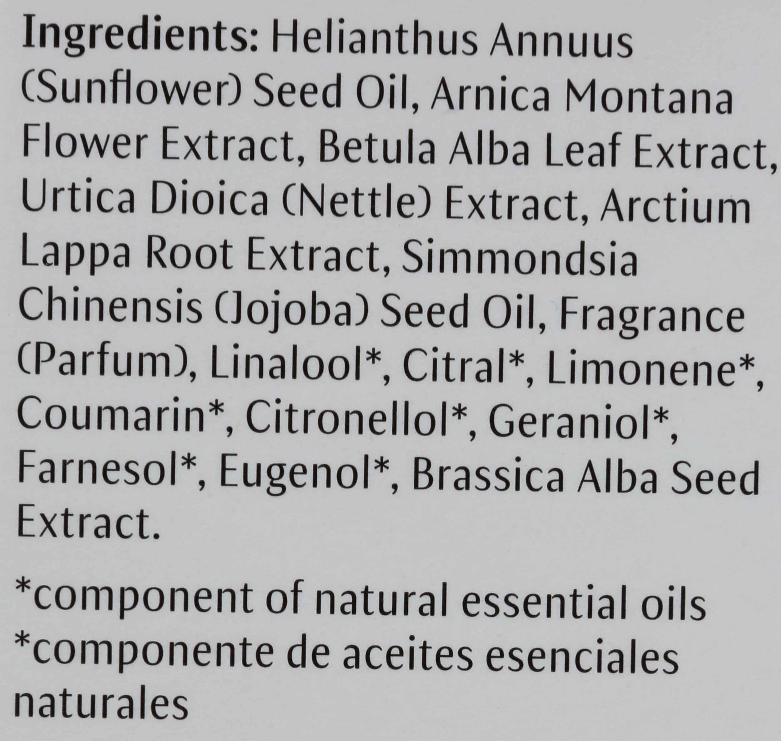 Dr. Hauschka Birch Arnica Energizing Body Oil, 2.5 Fluid Ounce