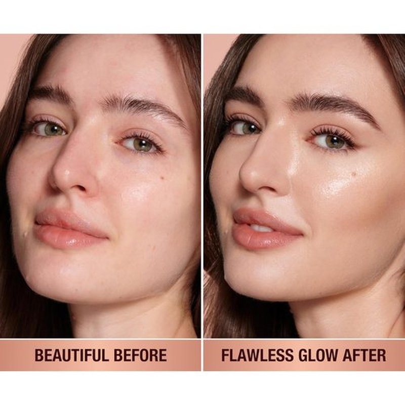 Charlotte Tilbury Hollywood Flawless Filter - Multi-Use Makeup Primer & Illuminating Highlighter for Smooth, Flawless Skin
