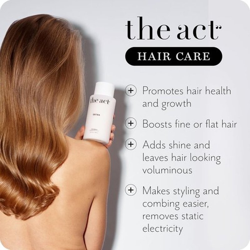 Act Extra Hair Conditioner - Deep Hydration & Nourishment for All Hair Types | Vegan 9.47 Fl Oz