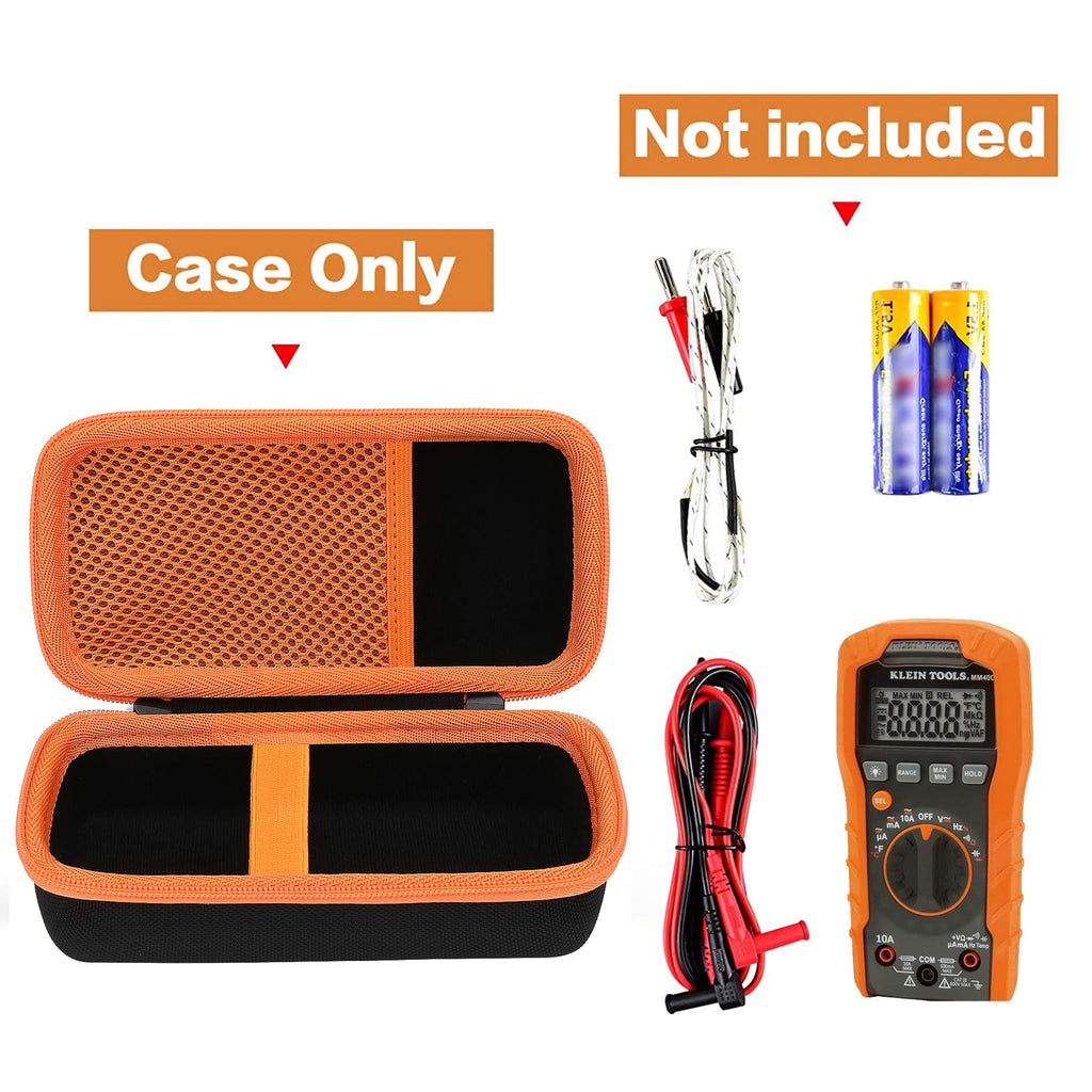 Aenllosi Case for Klein Tools MM325/MM300/MM400/69355/69149P Electrical Test Kit with Digital Multimeter Temp 600V.