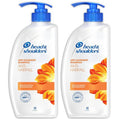 Head & Shoulders Anti Hair fall Shampoo, 2 Pack Anti Dandruff Shampoo, Relieves Dry Scalp and Repairs Damage, Fresh Scent, 22 oz Pump Bottles
