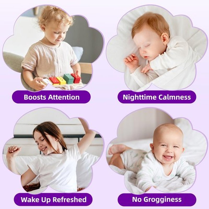 Magnesium Lotion for Kids & Babies, Lavender Magnesium Cream for Sleep, Soothing Relief & Relaxation, Topical Buttur, Apply to Legs, Arms, Stay Calm at During the Night (4 oz, Lavender)