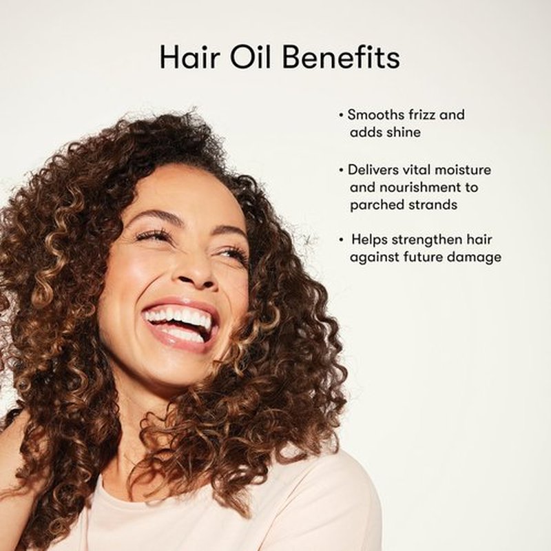 Odele Hair Oil, with Baobab & Argan Oils for High Shine, Hydration, and All Hair Types, 1.7 Fl Oz
