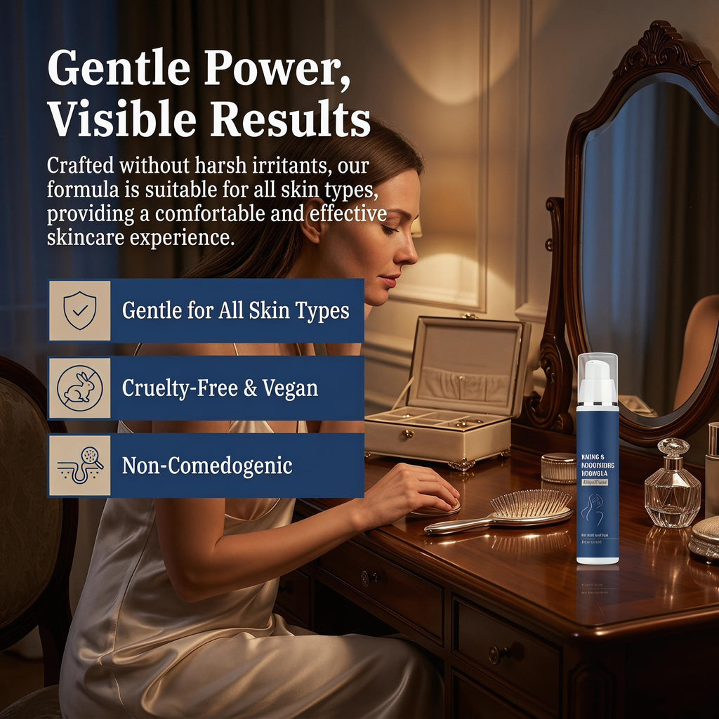 Firm & Restore Formula Night Cream, Face & Neck Firming Moisturizer, Deep Hydrating Anti-Wrinkle Overnight Cream for Lifted Smoother Skin, 50ml