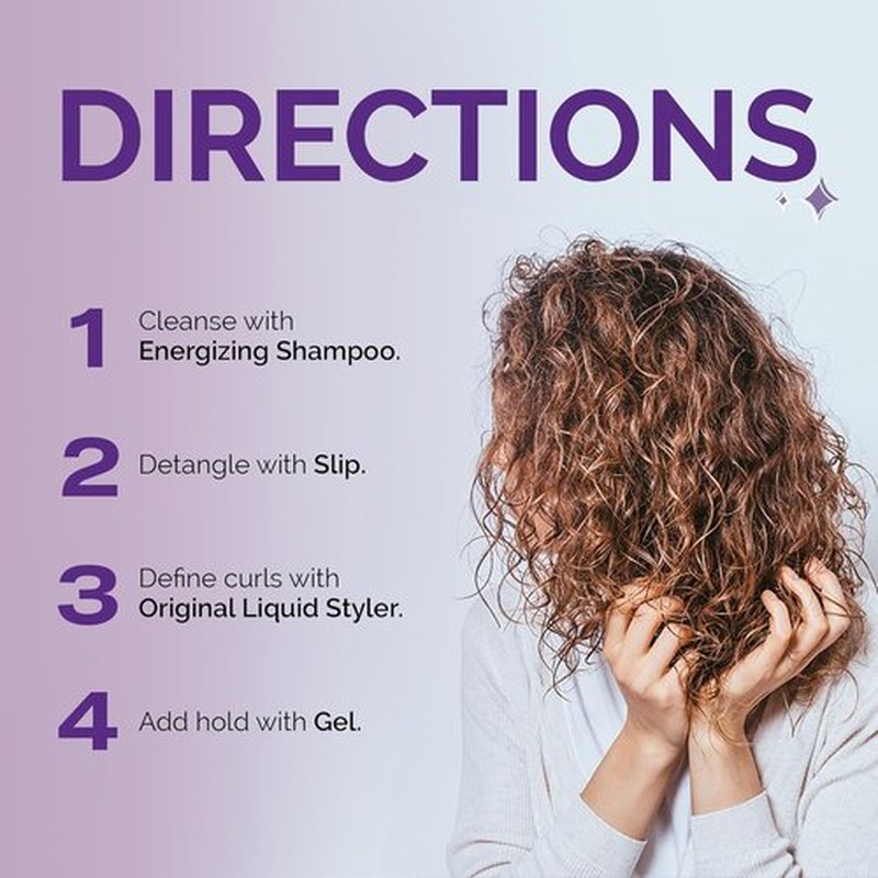Curl Keeper Loose Curl Starter Kit - Travel Size Set for Wavy Hair | Original Liquid Styler, Shampoo & Gel for Maximum Curl Definition
