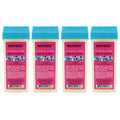 Waxness Sensi Clear Pure Soft Wax Cartridge Pack of 4 × 3.38 oz (100 g)– Rosin-Free Clear Gel Strip Wax with Neuro-Active Comfort Complex, Roll-On for Face & Body – Made in Italy
