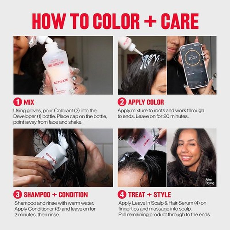Revlon ColorSilk Demi Permanent Hair Color Kit - 6G Light Golden Brown | 2X Shinier, 4X Stronger Formula with Leave-In Serum