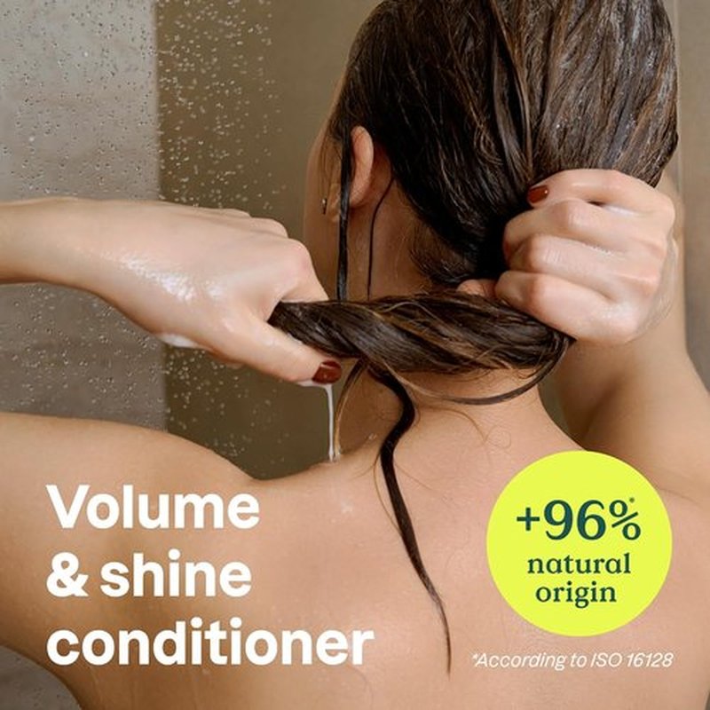 **ATTITUDE Volume & Shine Hair Shampoo and Conditioner Bundle - Vegan, Plant-Based, Dermatologically Tested**