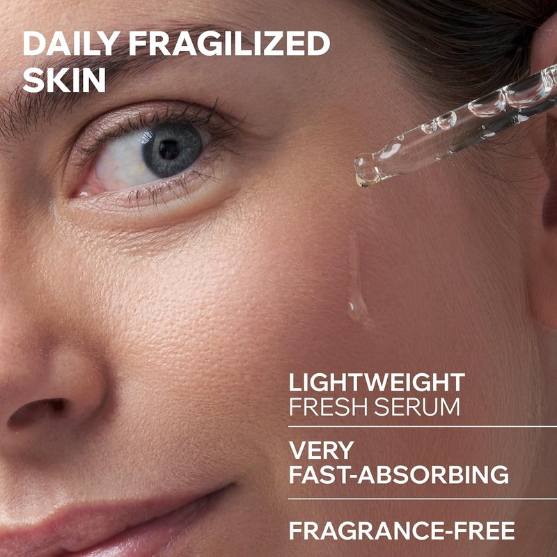 Uriage Cica-Daily Intense Repairing Serum - Boost Skin Repair with Prebiotic, Hyaluronic Acid & Centella | Paraben-Free, Fragrance-Free