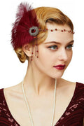 BABEYOND 1920s Flapper Gatsby Headband Roaring 20's Party Headpiece