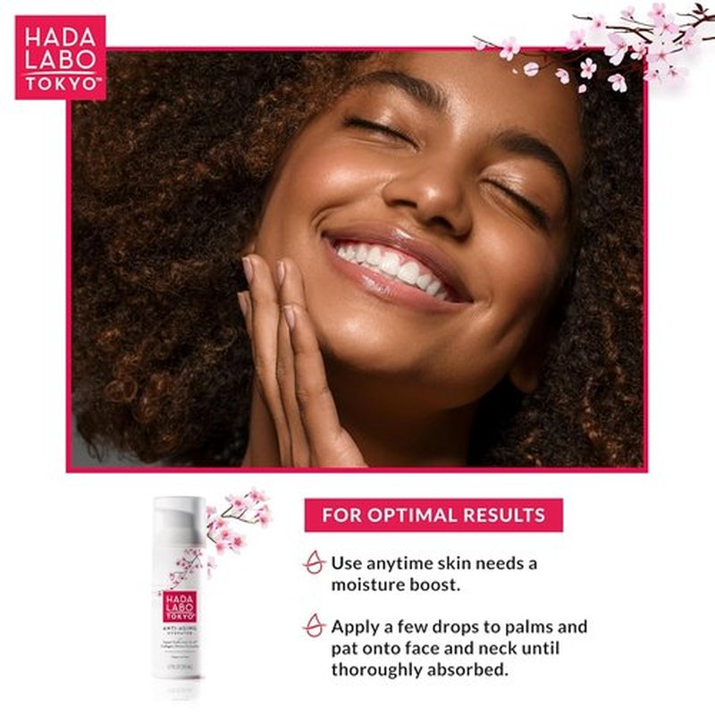 Hada Labo Tokyo Anti-Aging Hydrator - Deep Moisture Formula for Youthful Skin | 5.1 Fl Oz