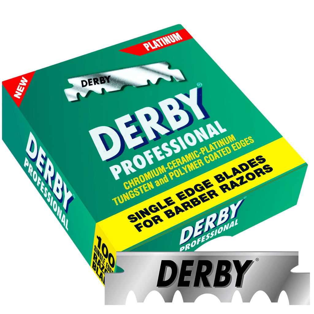 5000 "Derby Professional" Single Edge Razor Blades for straight razor