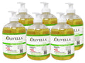 Olivella Classic Face and Body Soap with Ultra Purified Virgin Olive Oil, 16.9 Fl Oz - 6 Pack