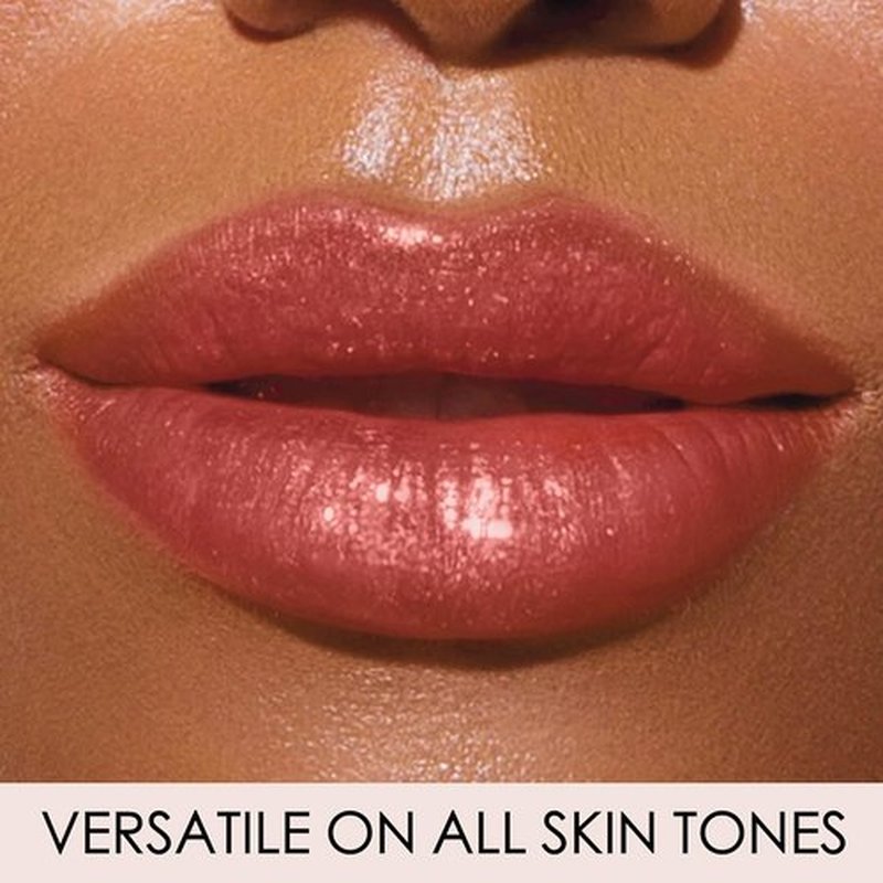 LONDONTOWN Lip Gloss - Dainty Sun Kissed Coral | Deep Hydrating High Shine Sheer Tint Balm