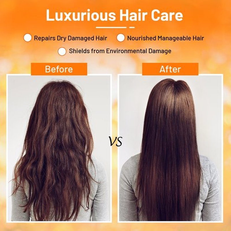 Herbishh Moroccan Argan Oil Shampoo and Conditioner Set with Hair Mask, Moisturizing & Deep Cleansing Kit For Dry, Damaged, Frizzy Hair, Color Safe & UV Protection 16.9fl.oz + 16.9fl.oz + 10.1 fl.oz