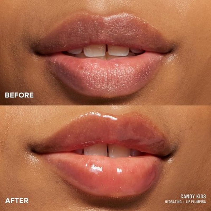 Nudestix Hydrating Peptide Lip Butter - Glossy Lip Balm with Avocado & Shea Butter for Hydration | Vegan & Cruelty-Free