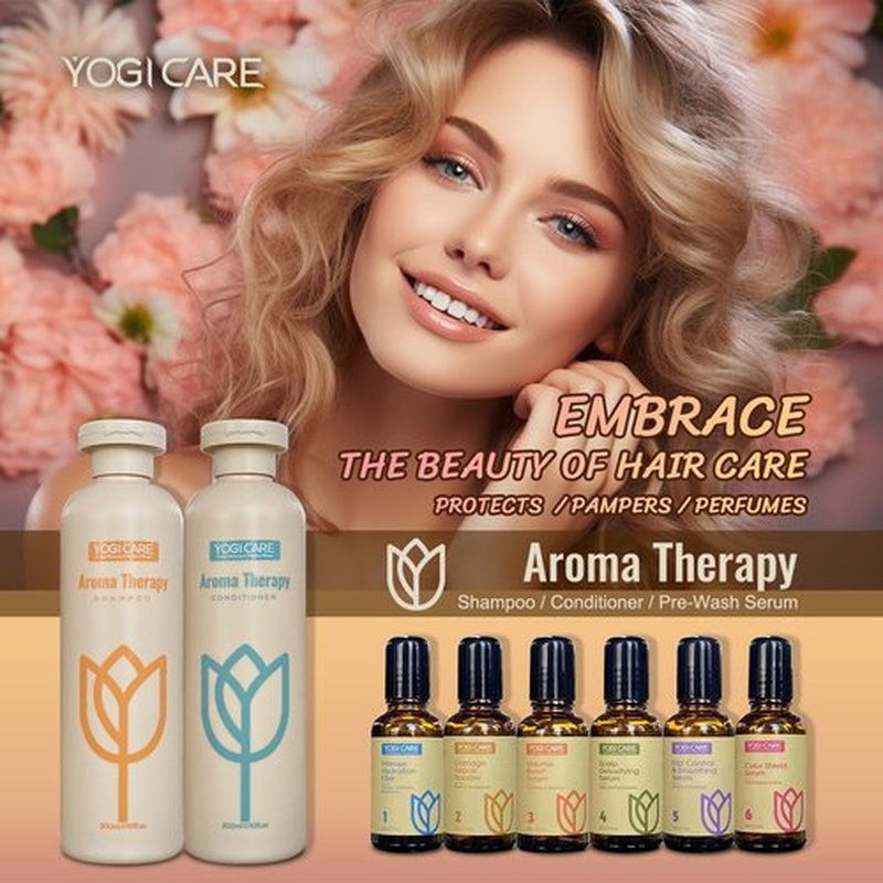 Skiennix Aroma Therapy Pre-Wash Hair Oil Serum - Anti-Frizz & Smoothing 30ml / 1 Fl.oz
