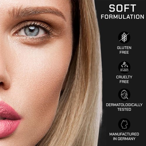 Radiant Waterproof Lip Liner Pencil - Long-Lasting, Creamy Formula with Vitamin E & Jojoba Oil | 1.20 g (05 Raspberry)