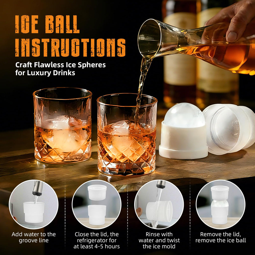 Birthday Gifts for Men Whiskey Smoker Kit Bourbon Cocktail with Torch-6 Flavors Wood Chips for Old Fashioned Drinks,House Warming,Unique for Men Him,Husband,Dad,Boyfriend(No Butane)
