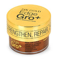 Lux Collection Edge Control Gel for 4C Hair - Maximum Hold 48 Hour Edge Control for Hair, Edge Lux Edge Gro+ with Castor Oil & Biotin, 3.53oz