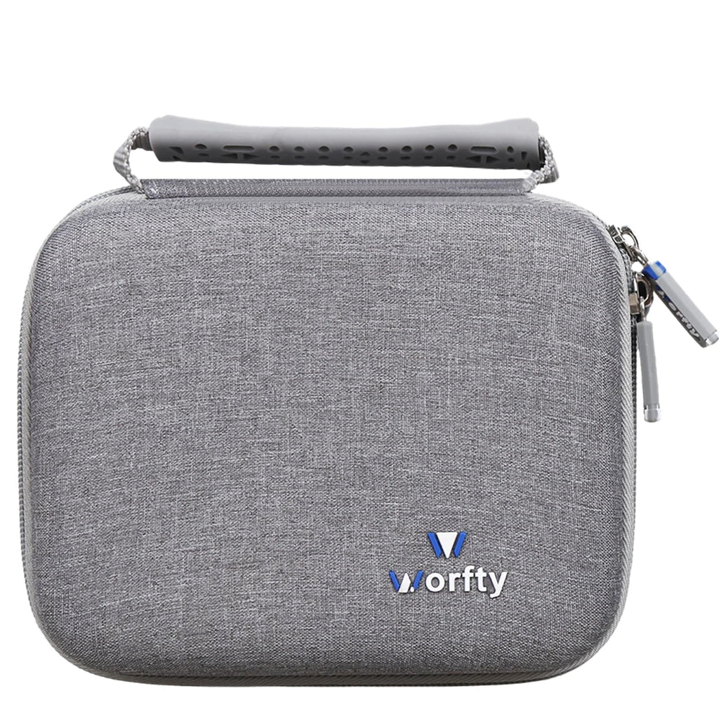 worfty Steamer Case for NIASSO/Quuejenl/NAMMARO Portable Travel Steamer - Hard Protective Travel Carrying Storage Bag (Case Only) (Black)