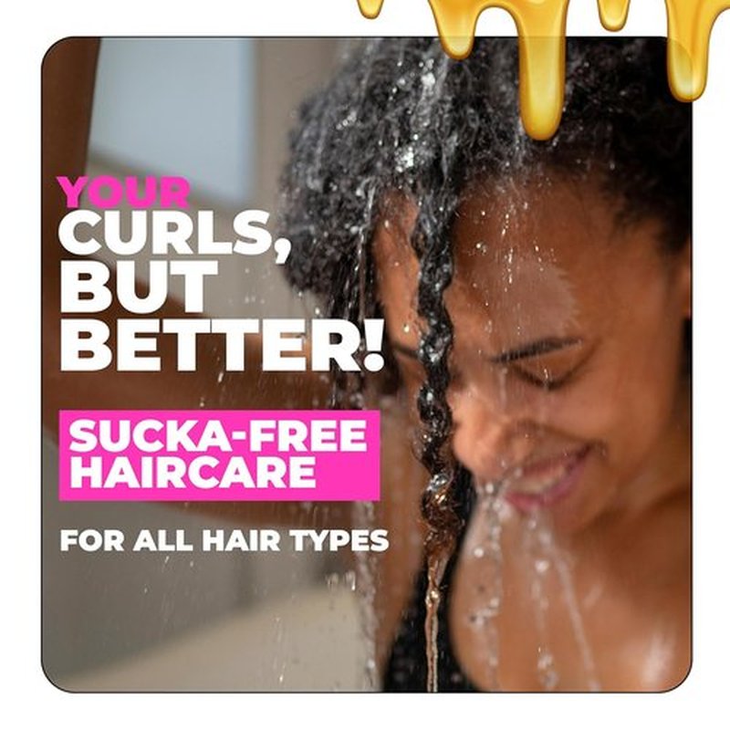Doux Curl Cream - Curl Defining Custard with Honey, Aloe & Keratin for Frizz Control & Shine