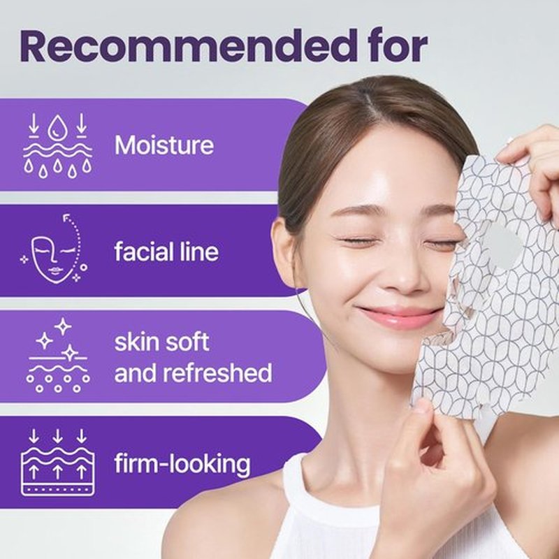 EV Shot Skin Boosting Mask - Moisture-Rich Sheet Mask with Peptides & Ceramides for Firm-Looking Skin