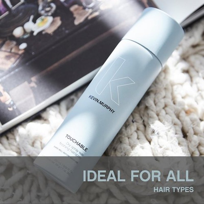 KEVIN.MURPHY Touchable Spray Wax - Finishing Hair Spray for All Hair Types - Long-Lasting Texture & Hold - 250 mL / 8.4 fl oz