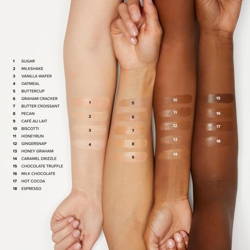 Too Faced Born This Way Ethereal Light Illuminating Smoothing Concealer | With Hyaluronic Acid, Conceals + Brightens Dark Circles, Non-Creasing + Waterproof, 0.16 Fl Oz, Pecan