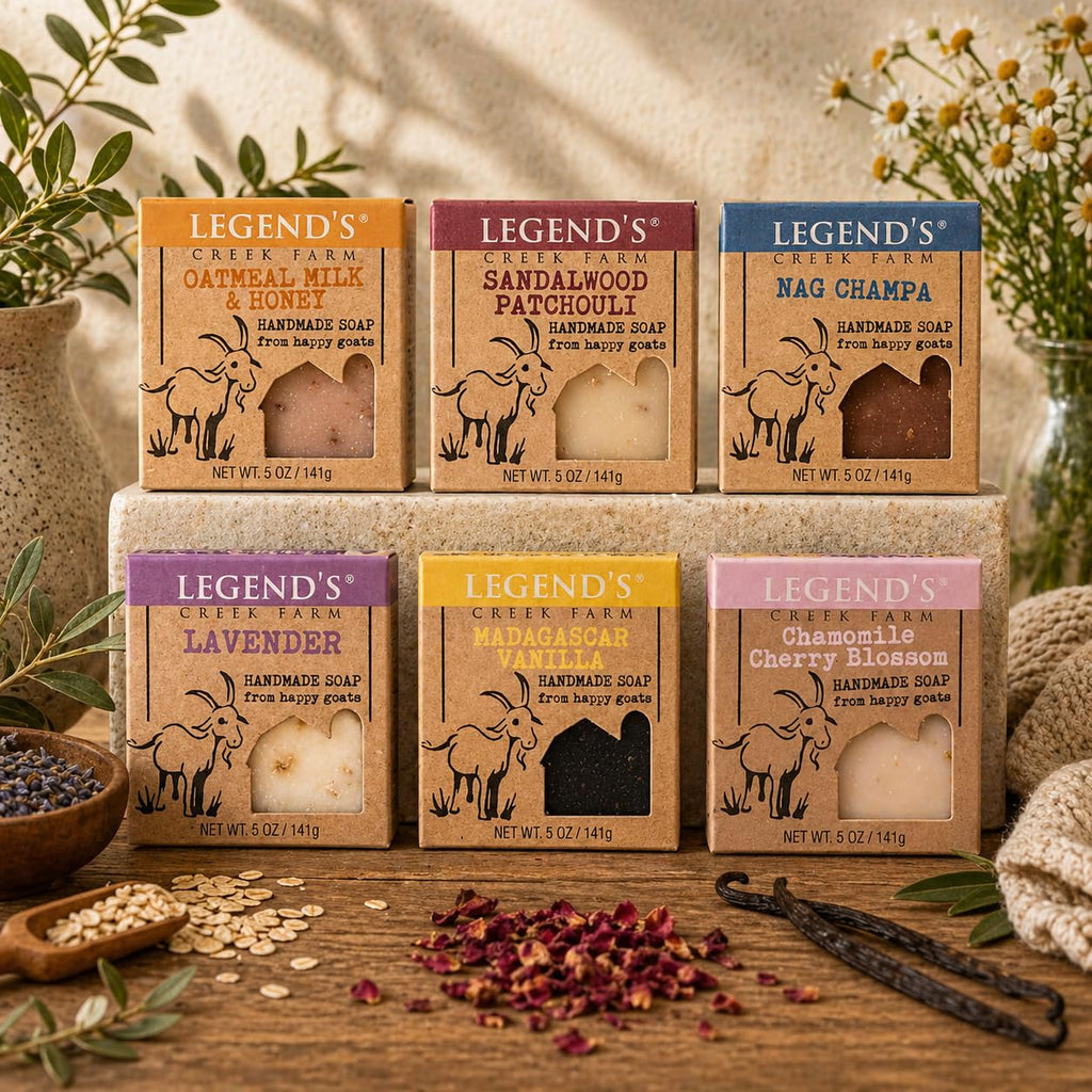 Legend's Creek Farm Goat Milk Soap Variety Pack, 16 Bars, 5 Oz