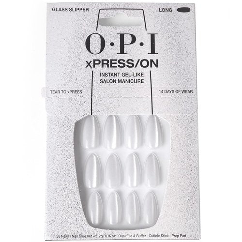 OPI Press-On Nails - Professional Nail Art Kit with Short Round, Long Almond & Coffin Shapes
