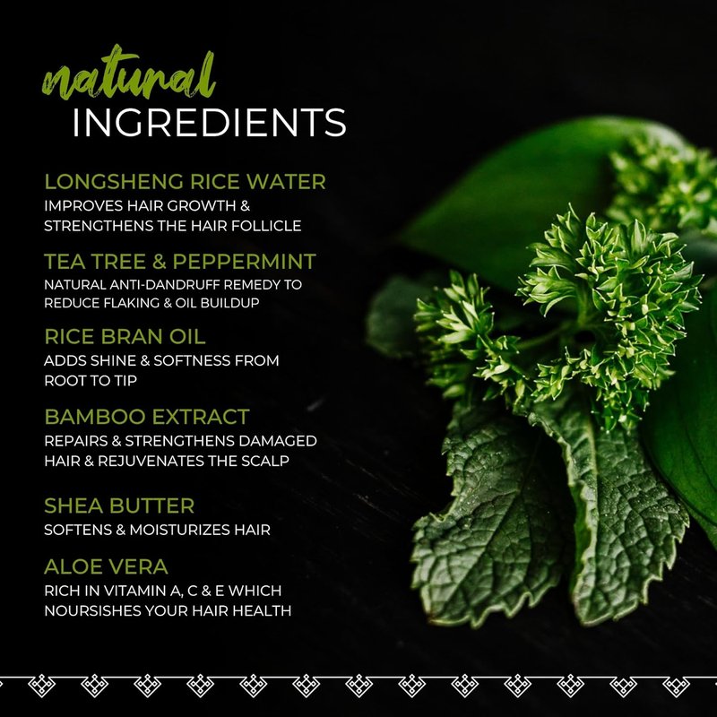 Viori Tea Tree Mint Conditioner Bar - Handcrafted Organic Formula with Rice Water | All-Natural Care